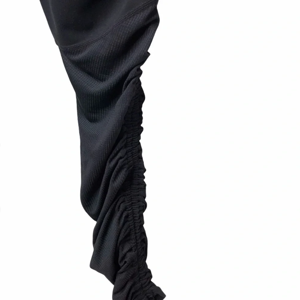 Fabletics Cashel Foldover PureLuxe Leggings Black Size XS/Small Activewear - Picture 9 of 9